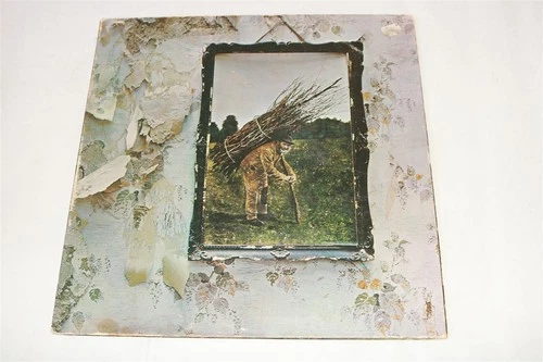 LED ZEPPELIN - IV Zoso LP Vinyl Record VG