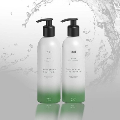 Microstem Natural Hair Thickening Shampoo & Conditioner Set (2 x 8 fl oz)   S...