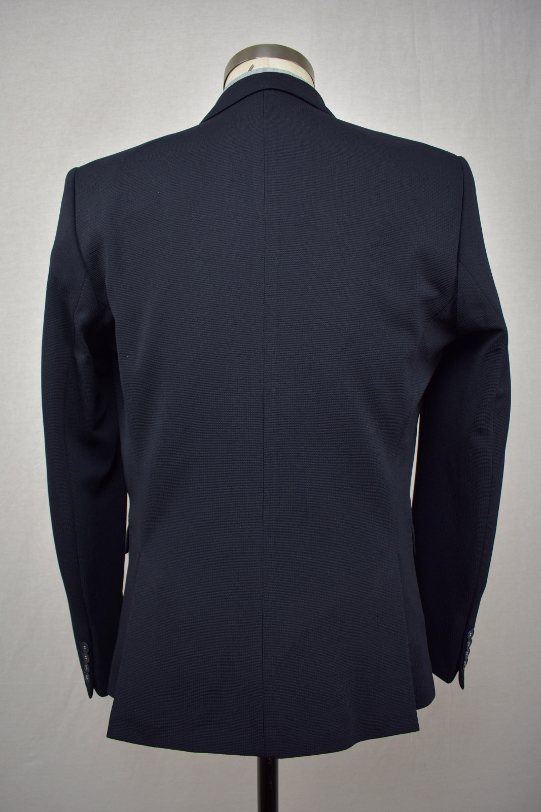 Ron Tomson RNT23 Solid Black Polyester Full Zip S… - image 5
