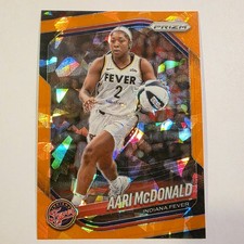 2025 Panini Prizm WNBA - Aari McDonald #10 Orange Ice Prizm