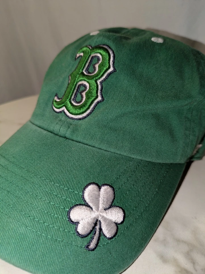 Бейсболка регулируемая сзади Green Boston Red Sox. '47Brand подлинный товар - Изображение 2 из 4