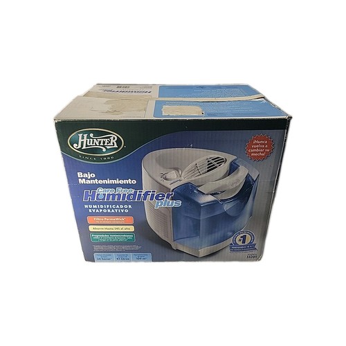 Hunter Care Free Humidifier Plus 33201 2 Gallon 1175 Sq Ft 24 Hour Run Time