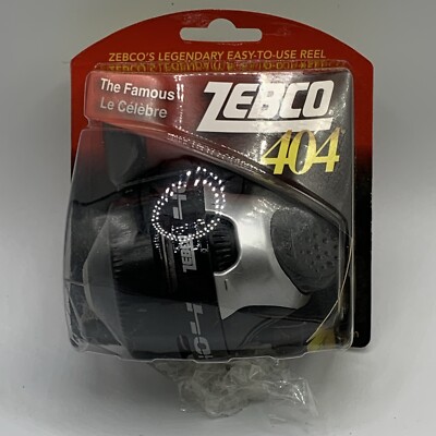 Zebco 404 Metal Gears Fishing Reel - 404KBK 2.8:1 Gear Ratio 15 lb test  line 32784621829| eBay