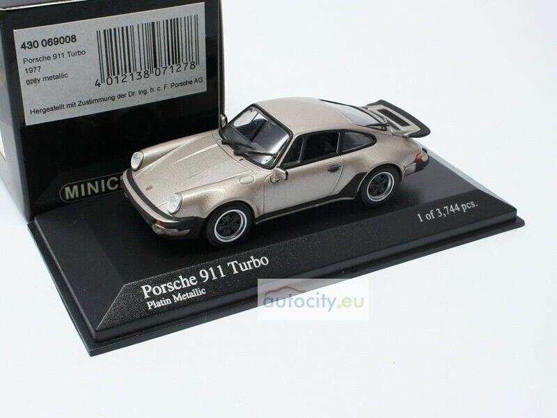MINICHAMPS PORSCHE 911 TURBO PLATIN METALLIC 430069008 | eBay MINICHAMPS PORSCHE 911 TURBO PLATIN METALLIC 430069008 | eBay