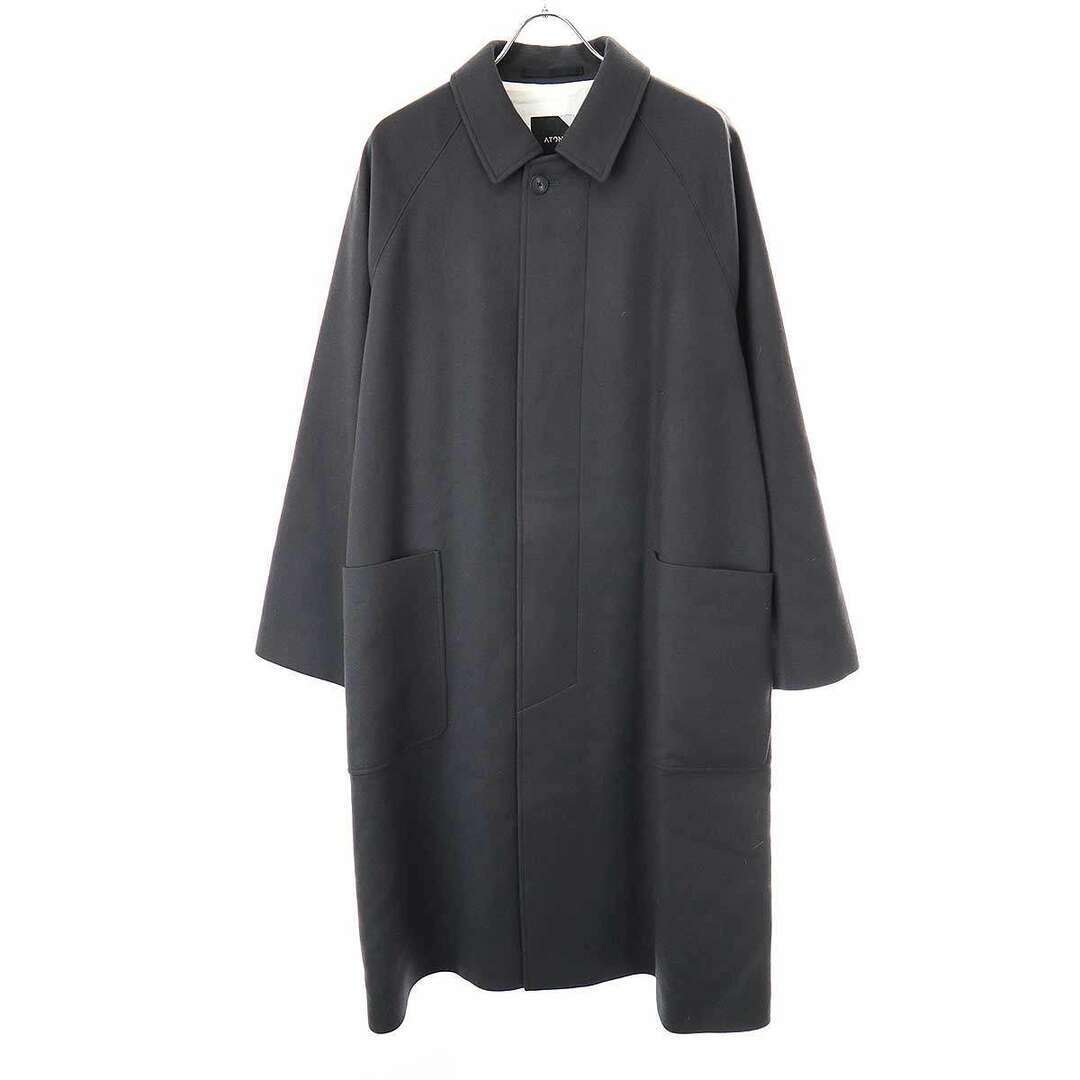ATON AITON 21AW SUPER 160S DOUBLE SAXONY BALMACAAN COAT ATON AITON 21AW SUPER 160S DOUBLE SAXONY BALMACAAN COAT