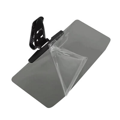 Universal Car Sun Visor With Polarized Glare Protection Driving Sunshade 