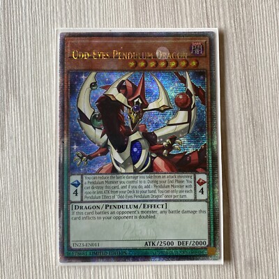 yugioh cards odd eyes pendulum dragon Odd-Eyes Pendulum Dragon - LEDD-ENC01 - Ultra Rare