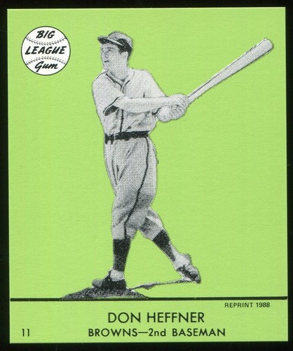 Don Heffner #11 1941 Goudey card