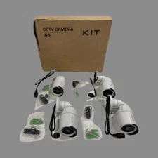 KingKong Smart 5MP CCTV DVR Recorder (4 Camera Kit) with leads