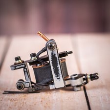 Handmade tattoo machine medium liner 5-14rs, Running 140-145 Hz  4.5 V Unloaded