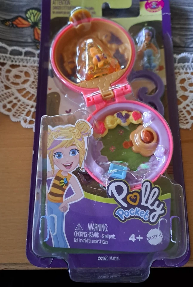 Mattel Polly Pocket Tiny Pocket World Bienen-set Gtm63 ab 4 Jahren