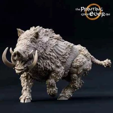 Great Boar Giant Boar Miniature | D&D DnD | RPG