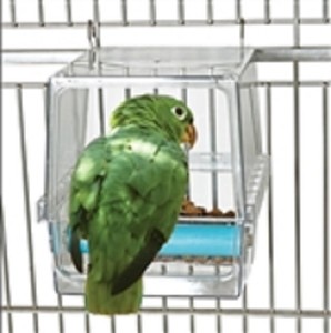 bird cage feeder no mess