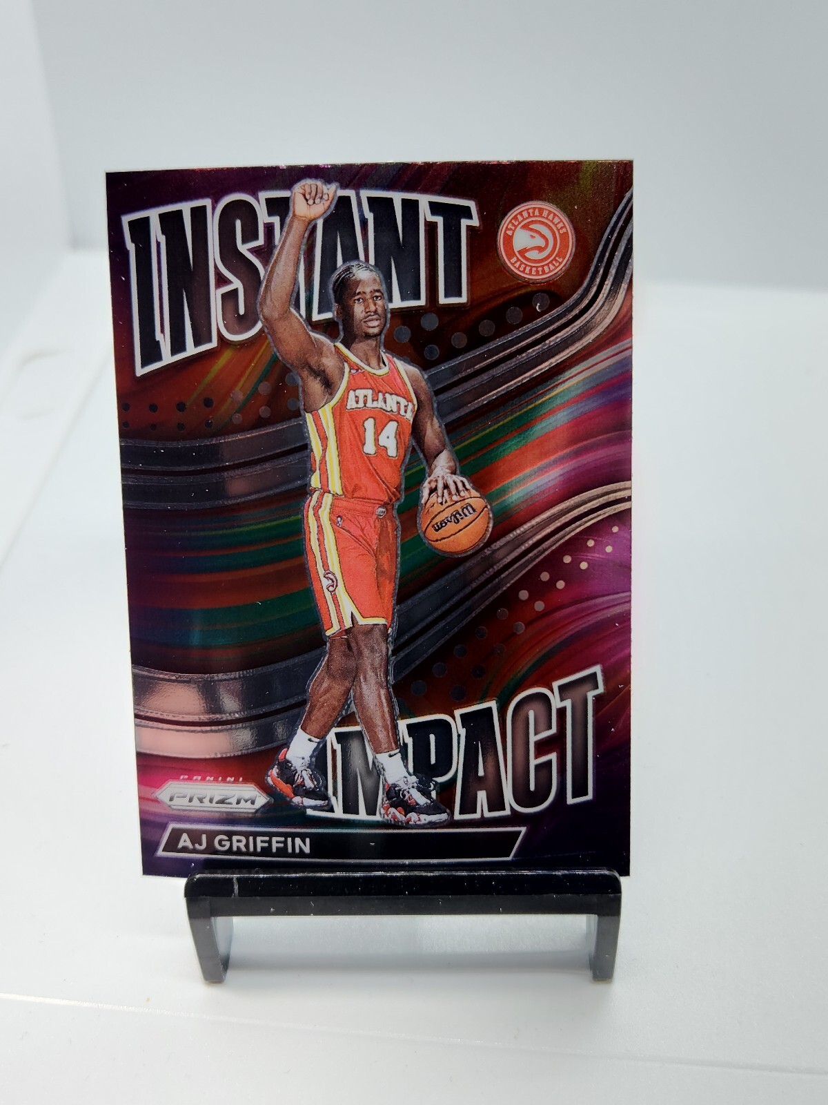 2022-23 Panini Prizm AJ Griffin Instant Impact Rookie Atlanta Hawks #5