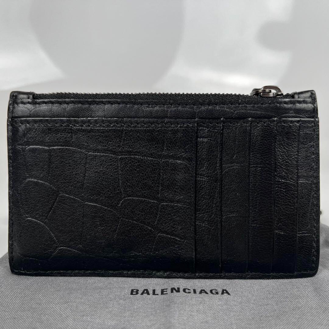 Excellent condition] BALENCIAGA Leather coin case, coin