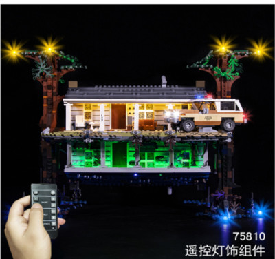 Light Kit for LEGO 75810 Stranger Things Upside Down Light ONLY (Remote Control)