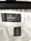 CHICO'S "SO SLIMMING" SZ. 2, ANKLE-STRETCH WHITE JEANS(U.S. SIZE 12/14) — photo 4