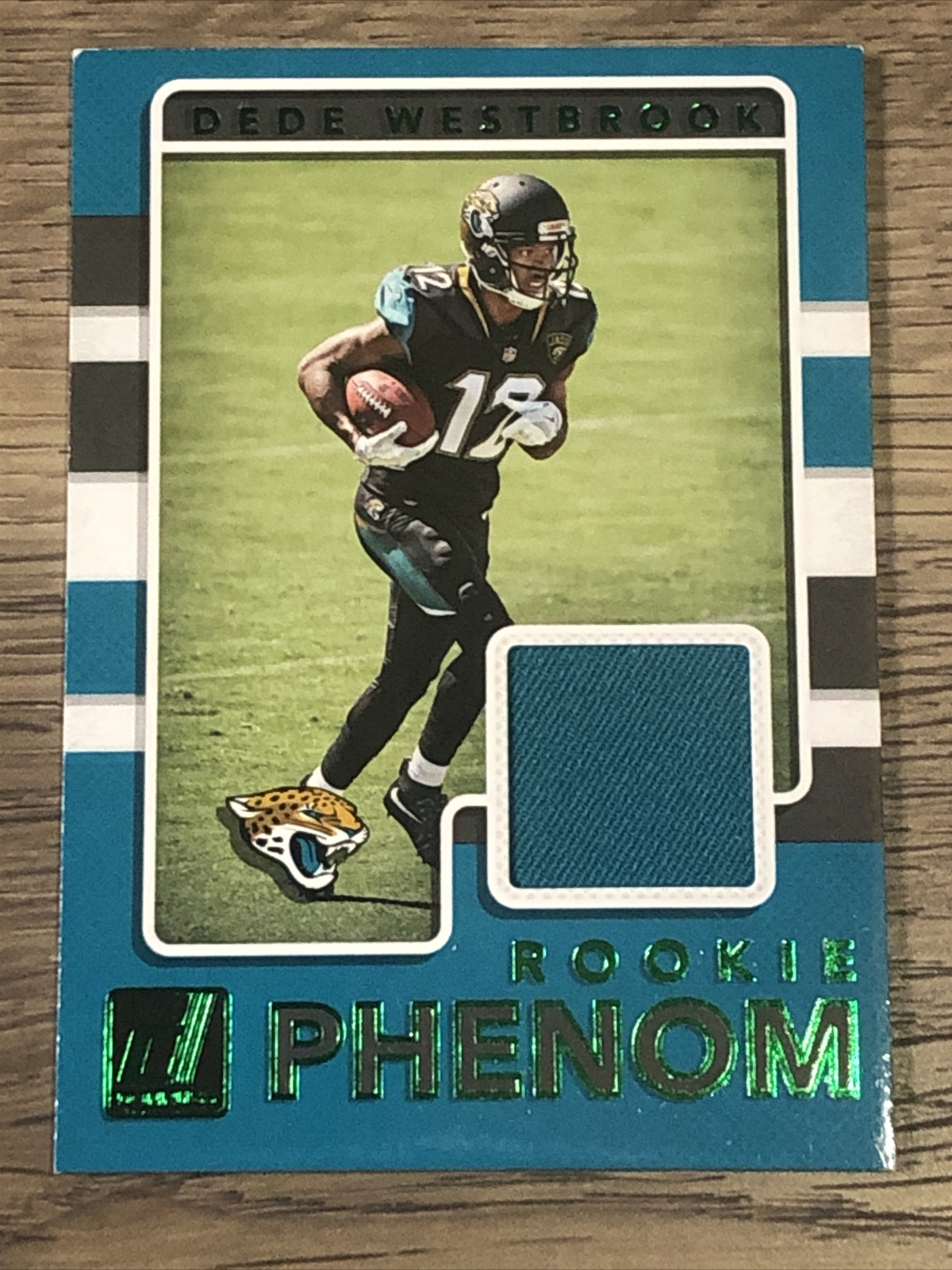 Dede Westbrook Panini Donruss Rookie Phenom Jerseys #30 Base