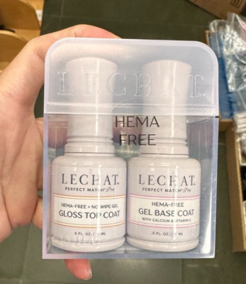 Lechat Perfect match Pro HEMA- FREE  GEL Base /Gloss Top no wipe coat- PICK Anny