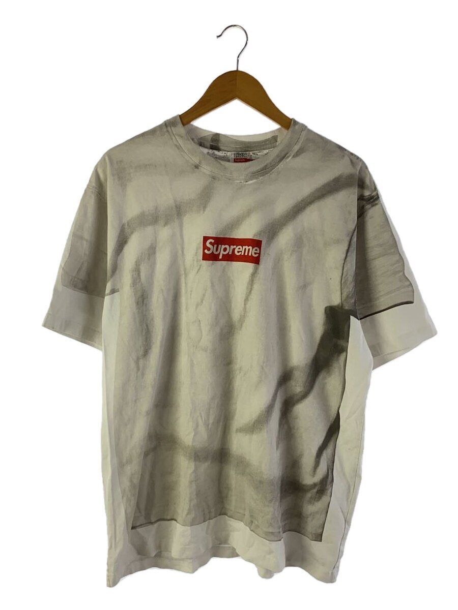 Supreme T Shirt L Cotton White x mm6 24SS Box Logo Tee Used | eBay
