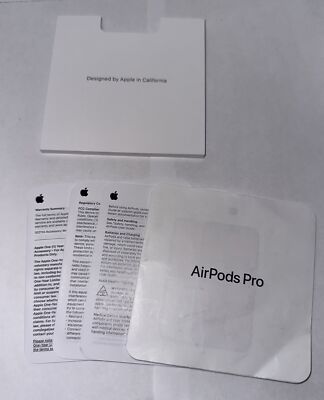Original Apple AirPods Pro 2nd Generation BOX ONLY (Manual