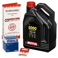 Honda Cb 650 (RC03) 79-82, Motul 10W40 ÖL + Mahle ÖLfilter, MotoröL Set