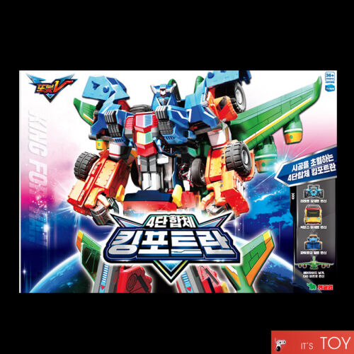 TOBOT V KING FORTRAN Transforming Robot Regent Big-boss Power-Loader Air-hyde - Picture 1 of 9