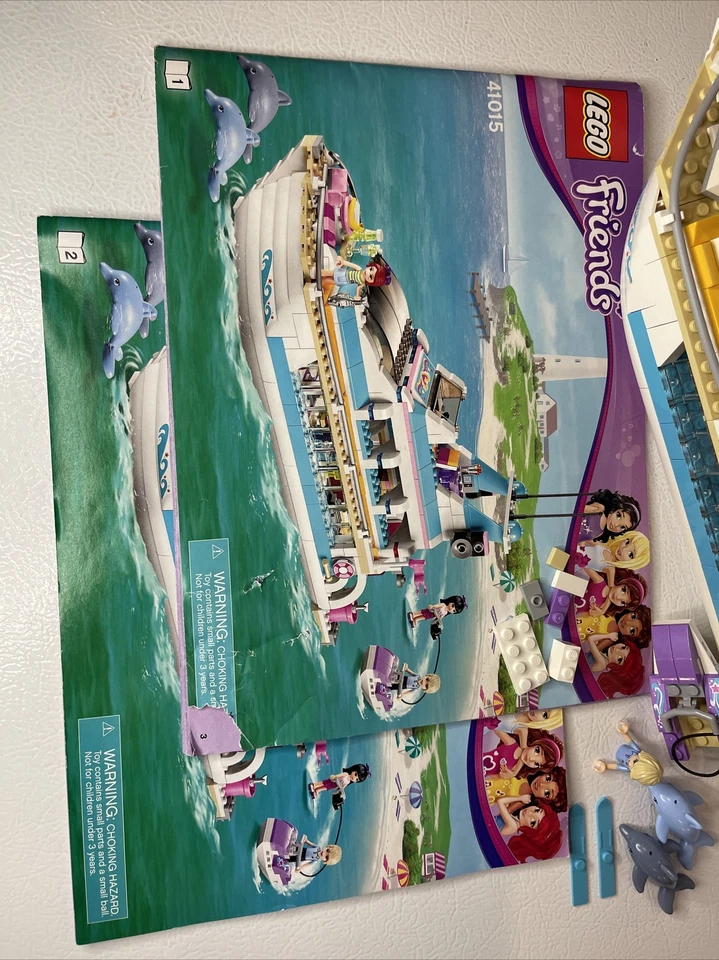 LEGO 41015 - LEGO Friends Dolphin Cruiser Boat - Casi Completo Foto 2 de 4