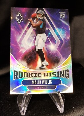 Panini 2022 Phoenix #2 - Malik Willis - Rookie Rising Holo - Titans