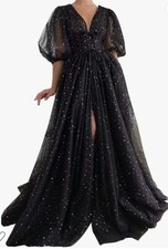 Womens Sparkly Starry Prom Dress size 4