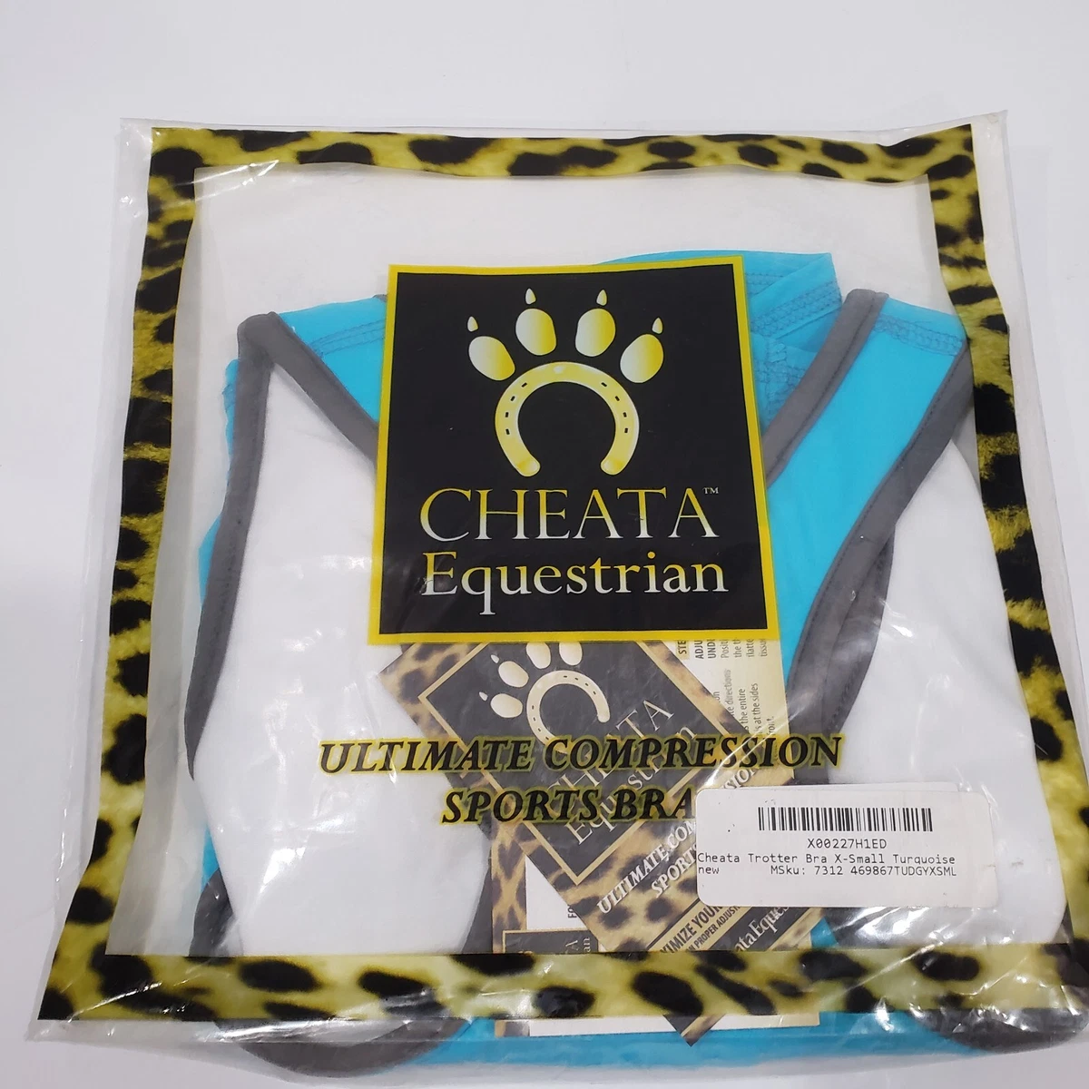 Cheata Equestrian Trotter Tank Compression Sports Bra 469867