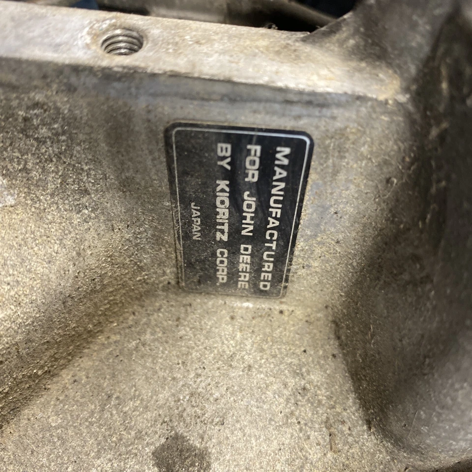 1976 John Deere Vintage Snowmobile Cyclone 440 Fan Kioritz Motor Side Cover - Image 2 of 4