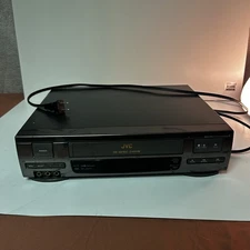 JVC Hi-Spec  VCR Hi-Fi 4 Head Video Cassette Recorder VHS Player HR-J610U TESTED