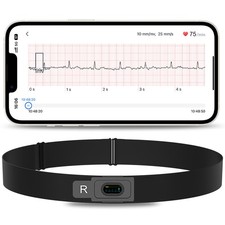 EKG-Gerät Brustgurt 30s-15min EKG Aufzeichnung AI-Analyse per App erkennt AFib