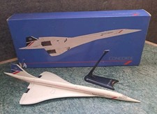 British Airways Concorde Vintage Model Airplane British Made by Wooster