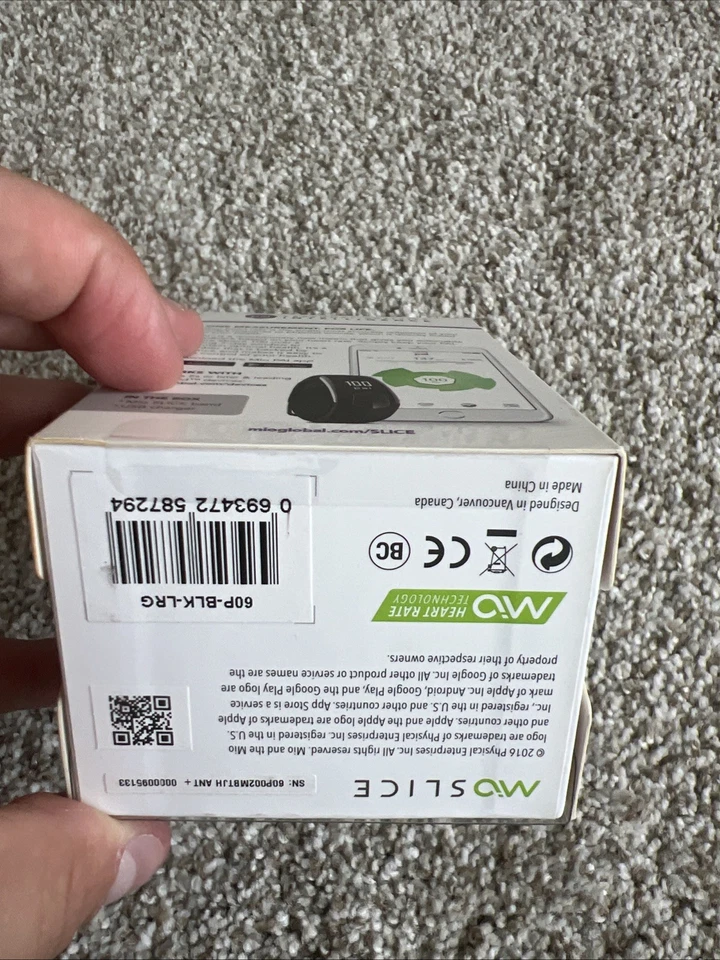 Rastreador de frecuencia cardíaca y actividad tamaño Mio tamaño grande inteligencia Pai SELLADO Foto 4 de 4