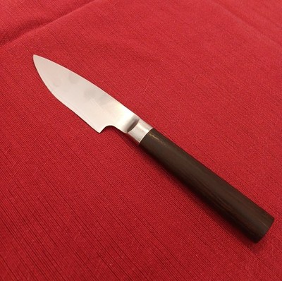 KAI SHUN DM-0754, 3-1/2  Pairing Knife Black - USED