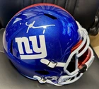 Malik Nabers Signed New York Giants Full-size Helmet With Visor Fanatics COA
