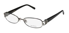 NEW VERA WANG V093 GLASSES WOMENS FULL-RIM OVAL METAL  PLASTIC 53-16-137 SL