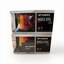 2 Giro Index 2.0 OTG Snow Goggles Black Frame...