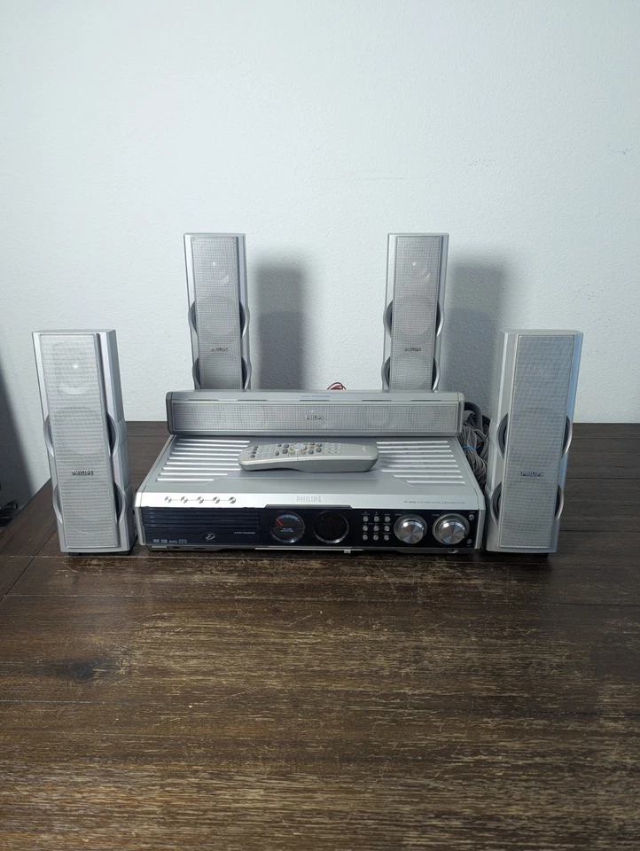 Philips MX5600D DVD Video Player AM/FM Digital Surround Receiver Verstärker 5Disc