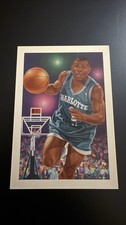 1991-92 NBA Hoops Muggsy Bogues #505 Charlotte Hornets