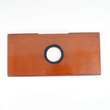 : RARE Kodak Eastman View No. 2 7x11 Lens Board w/ 55mm Opening