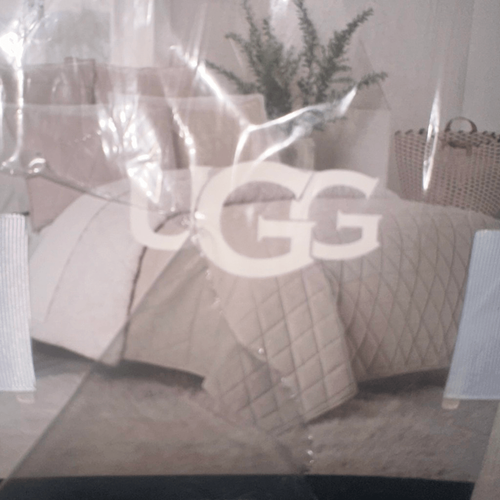 UGG Terra Wende King Quilt Bettdecke in Creme NEU - Bild 5 von 6