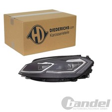 DIEDERICHS LED SCHEINWERFER mit LWR-Motor KURVENLICHT LINKS passend für VW GOLF