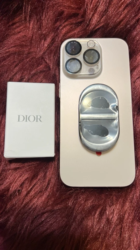 DIOR Beauty Phone Stand / Ring + Mirror Metal New In Box GWP - Image 2 of 4