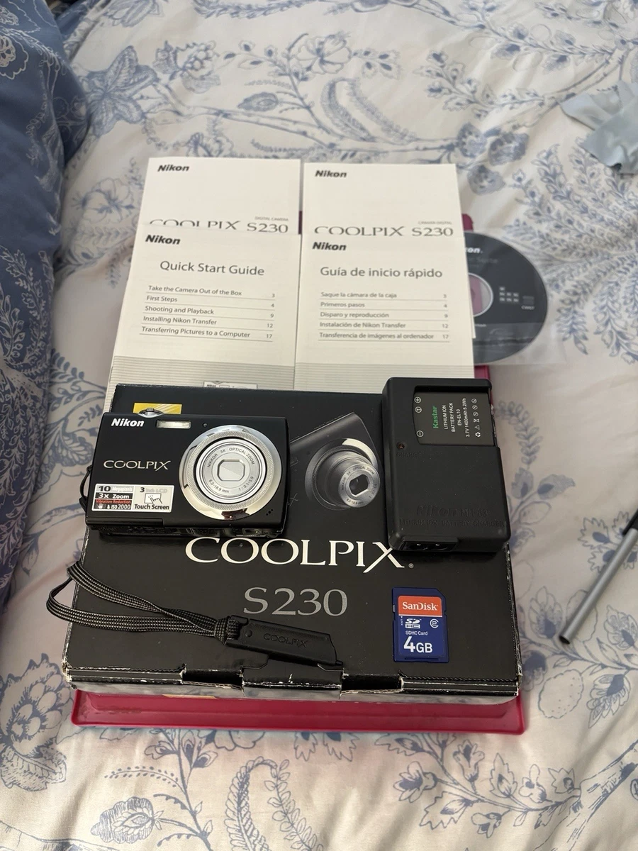 美品 Nikon COOLPIX S230 シルバー 訳あり Nikon デジタルカメラ COOLPIX S230