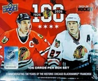2025-26 NHL UPPER DECK Blackhawks 100 Centennial Hockey Factory Sealed Box Set