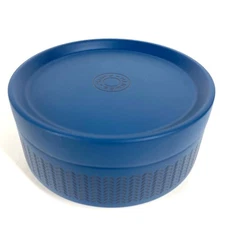 HERMES Boudoir PM interior decor object boxes accessory case Wood / lacquer Navy