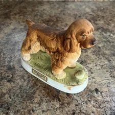 Original Lionstone Porcelain 1975 American Cocker Spaniel Decanter